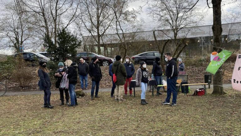 Stadträt*innen unterwegs gegen Rechts