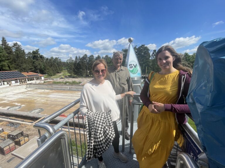 Noch etwas Geduld: Vorfreude aufs neue Schätzlerbad wird belohnt werden