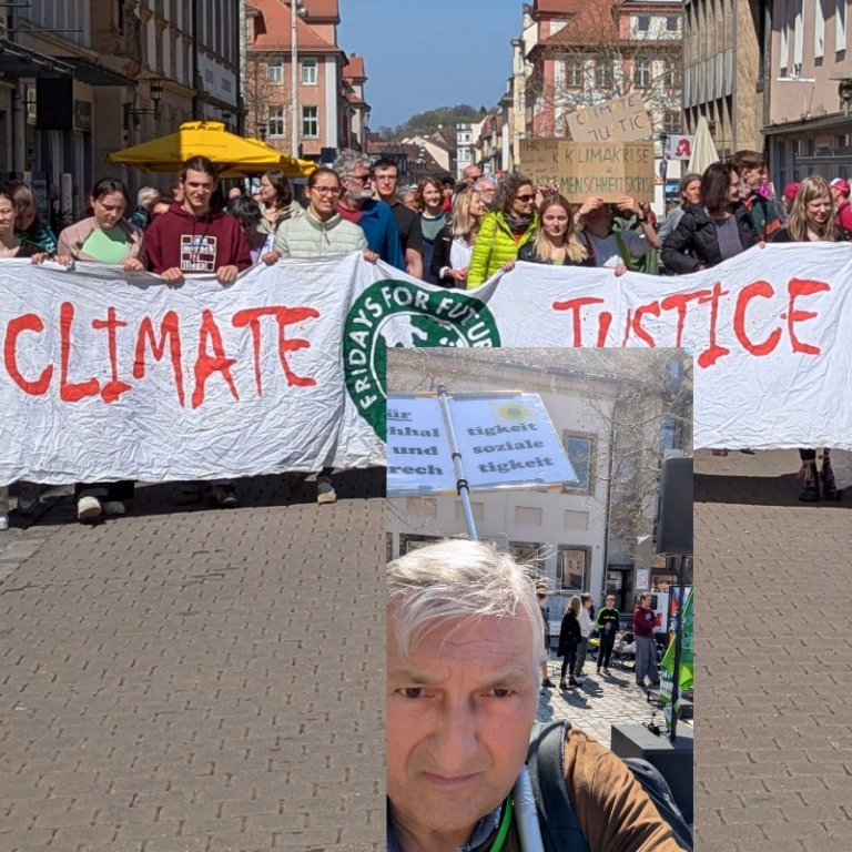Zur Klima-Demo nach Erlangen